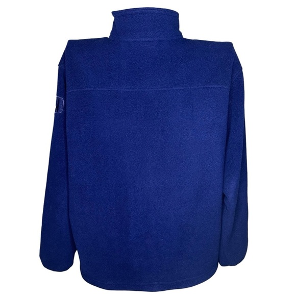 Vintage L.L. Bean Outdoors Fleece Full Zip Jacket - Mens Size L - Royal Blue - Picture 3 of 8